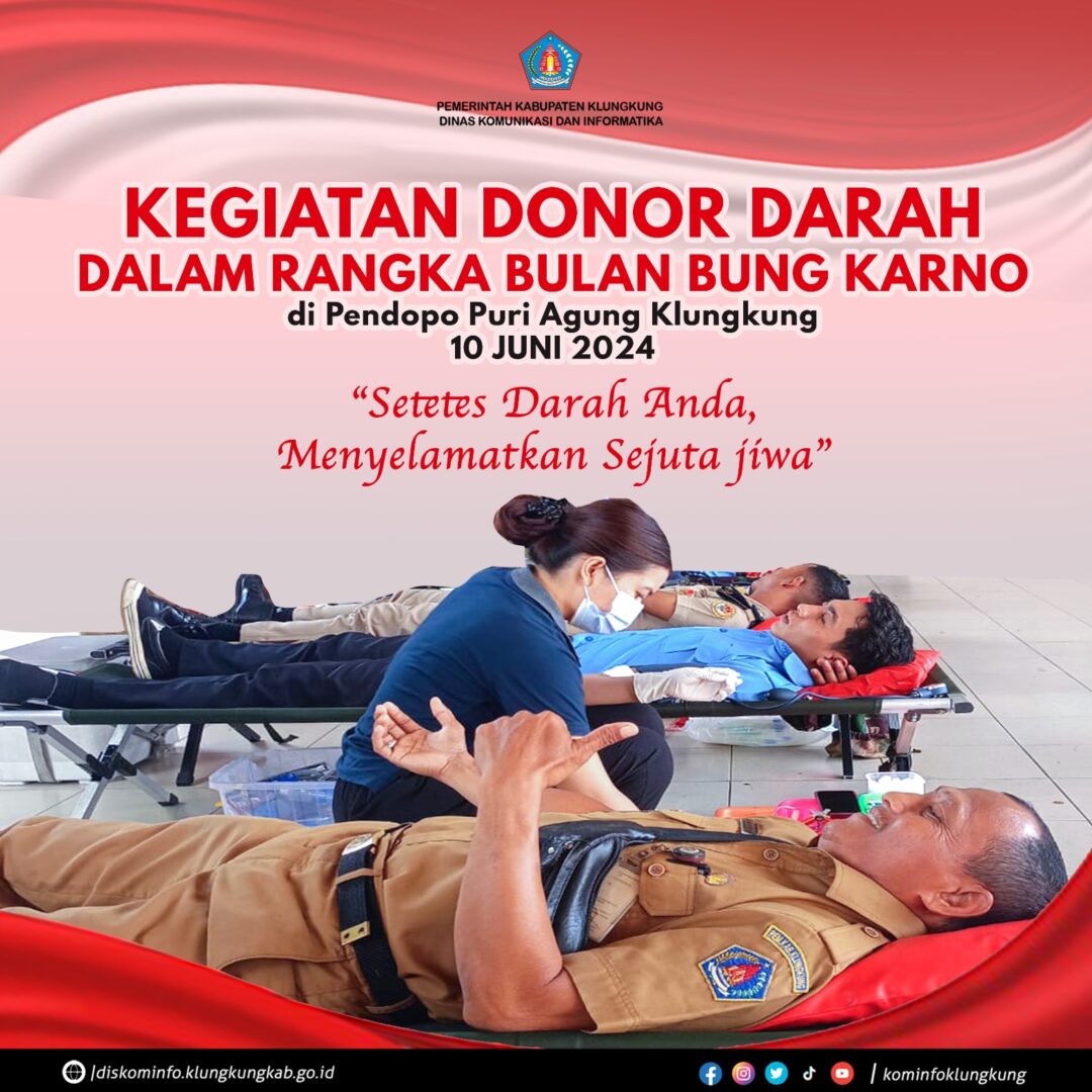 Donor Darah Dalam Rangka Bulan Bung Karno