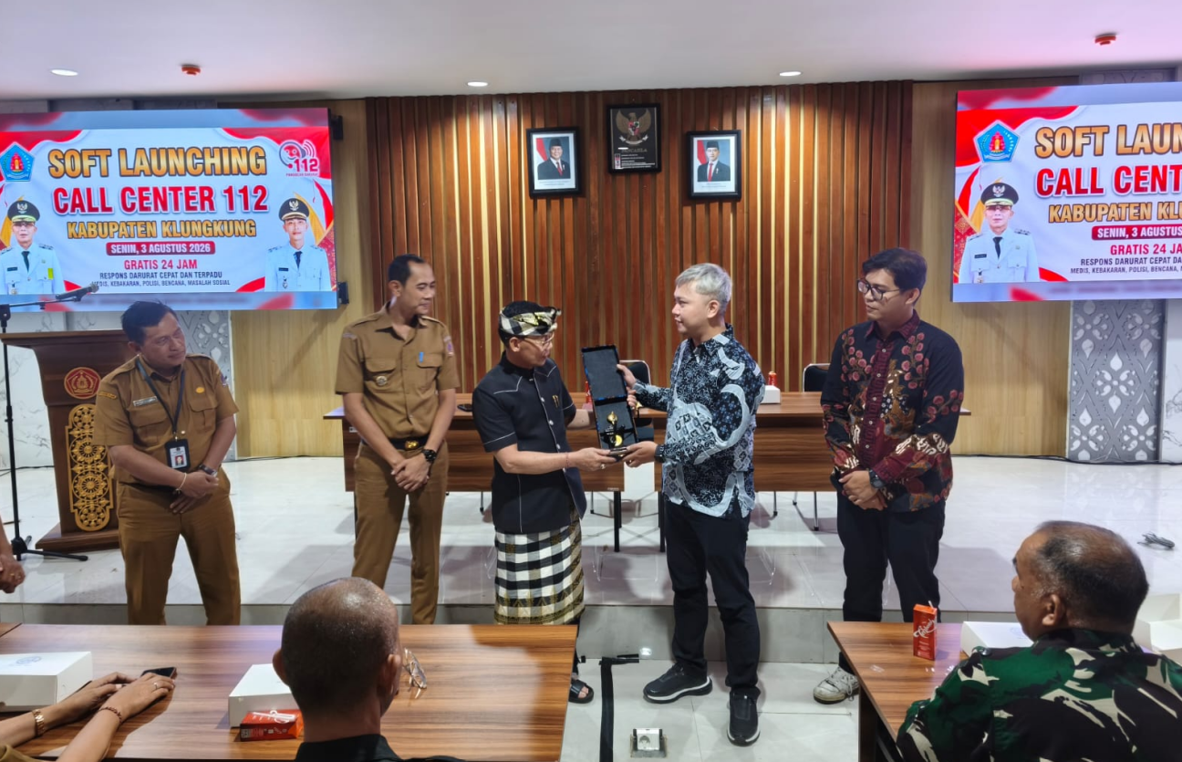 Soft Launching Call Center 112, Pemkab Klungkung Perkuat Layanan Kedaruratan bagi Masyarakat