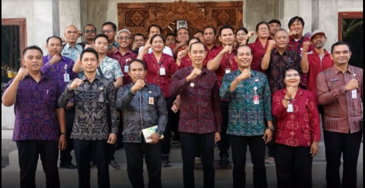 Pemkab Klungkung lakukan Monev penyelenggaraan pemerintahan ke desa Tusan dan Nyanglan